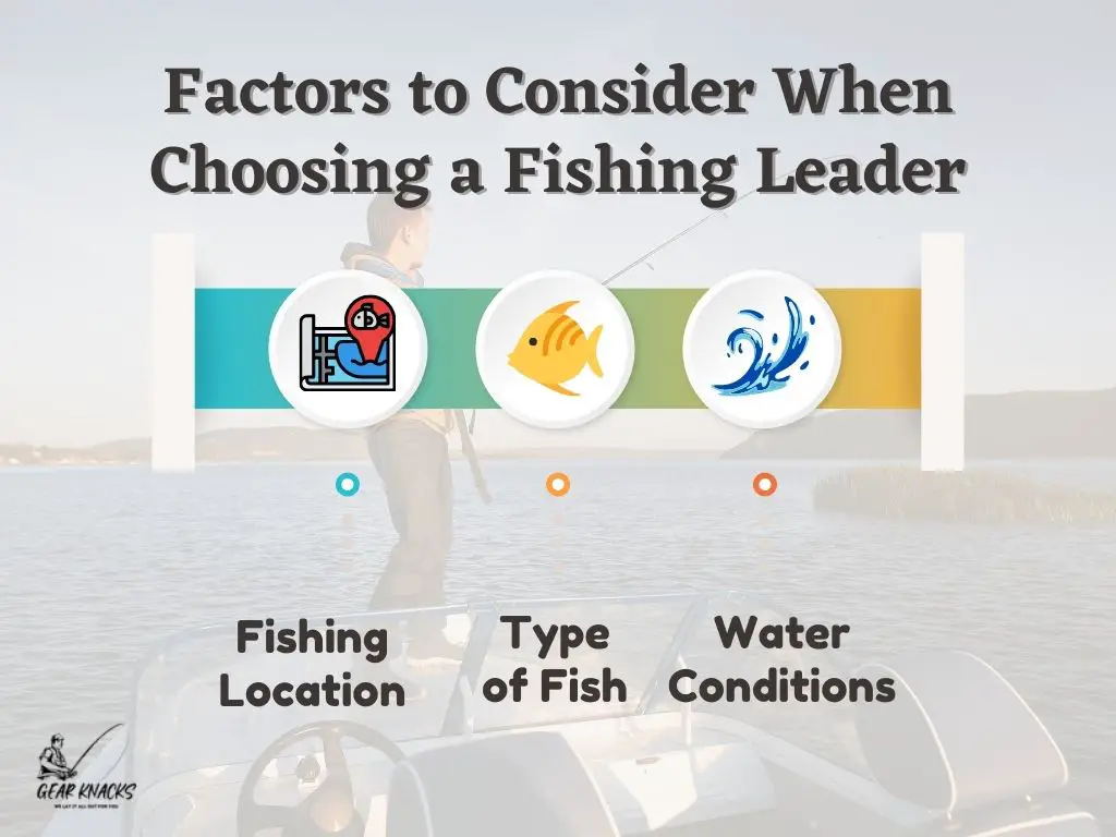 Factors to Consider When Choosing a Fishing Leader