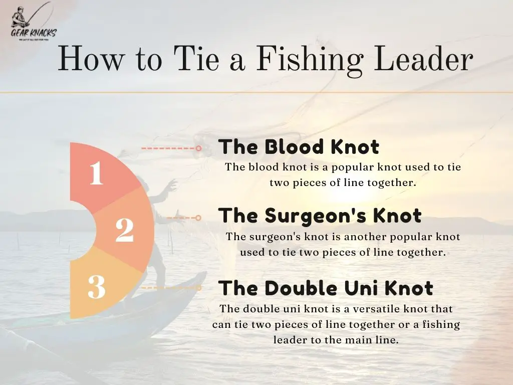 How to Tie a Fishing Leader