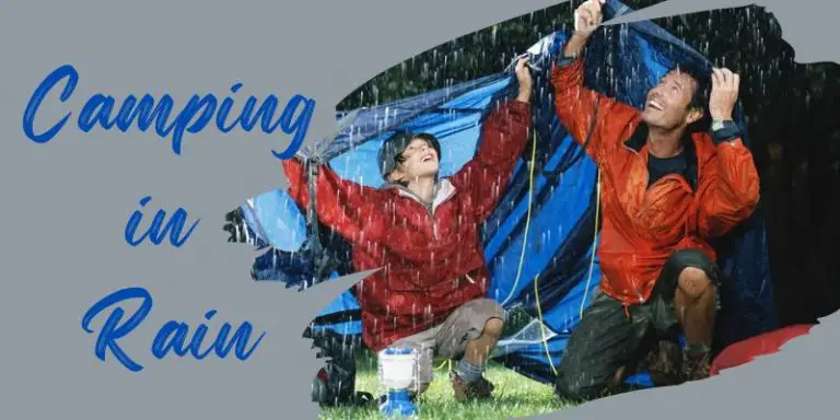 Tips for Camping in the Rain